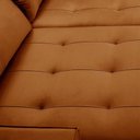 Ver mais imagens de Sofa Retratil Reclinavel 2 Lugares 2,00 Vitória Veludo Terracota Lansofbr