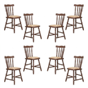 Ver imagem 1 de 8 Cadeiras Colonial Soft Estofada Imbuia