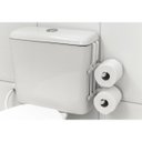 Ver imagem 1 de Suporte Porta Papel Higiênico Duplo para Caixa Acoplada Branco