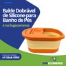Balde Dobravel de Silicone Banheira Portátil para Pés Partna 4102lr - 6