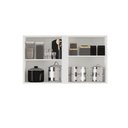 Ver imagem 3 de Armário Aéreo 2 Portas Pérola Sallêto 120cm Sallêto:branco