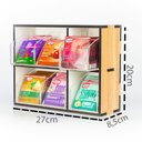 Ver imagem 2 de Porta chá 2 andares com Acrílico