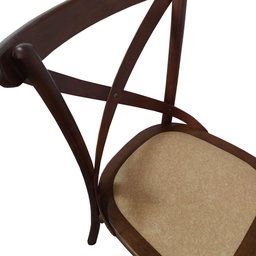 Cadeira Katrina Assento Rattan Sintético Pinhão - 6
