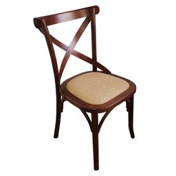 Cadeira Katrina Assento Rattan Sintético Pinhão - 2