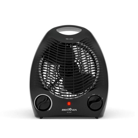 Aquecedor Britânia 2 em 1 com 3 Níveis de Potência Ab1500p 110v