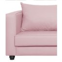 Ver imagem 7 de Sofá 2 Lugares Lisboa Suede - Doce Sonho Móveis Sofá 2 Lugares Sofás Rosa Bebê