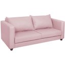 Ver imagem 1 de Sofá 2 Lugares Lisboa Suede - Doce Sonho Móveis Sofá 2 Lugares Sofás Rosa Bebê