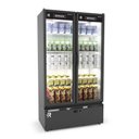Ver imagem 1 de Auto Serviço Vanguard Resfriados 2 Portas Preto/branco Asvr2p 220v - Refrimate