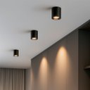 Ver imagem 2 de 2 Spot Mini Foco Móvel Redondo Sobrepor Recuado Sala Luz02