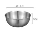 Ver imagem 3 de Tigela Bowl Inox Bacia Cumbuca Fruta Salada Preparo Receita Restaurante Lanchonete Residencial Multi