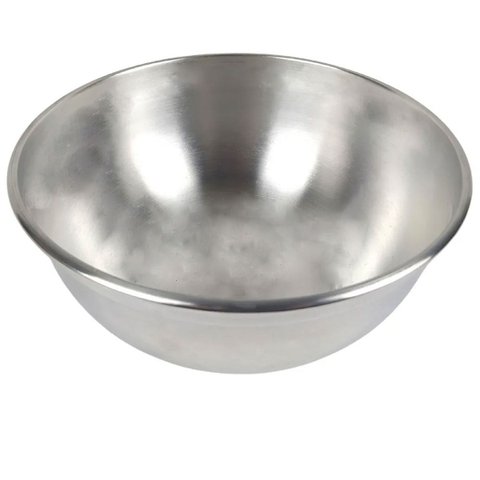 Tigela Bowl Inox Bacia Cumbuca Fruta Salada Preparo Receita Restaurante Lanchonete Residencial Multi