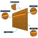 Ver imagem 4 de Painel Nobre Clean 2.2 Naturale - Gelius Móveis