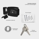 Ver imagem 6 de Fechadura Mini Agl Ajustável Simples 12V Externa Preta Agl