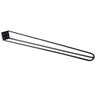 Pé de Metal 60 Cm Harpin Legs Mesa de Canto Preto - 3