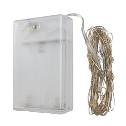 Fio de Fada Led Decoração Cordão de Luz 5 Metros - Rosa - 2