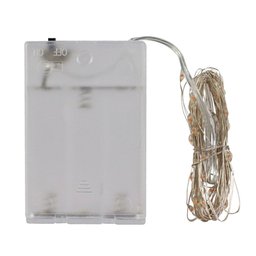 Fio de Fada Led Decoração Cordão de Luz 5 Metros - Rosa - 3
