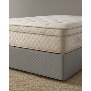 Saia para Cama Box Matelada com Elástico Queen Cinza