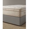 Saia para Cama Box Matelada com Elástico Queen Cinza - 1