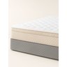 Saia para Cama Box Matelada com Elástico Queen Cinza - 2