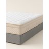 Saia para Cama Box Matelada com Elástico Queen Cinza - 4