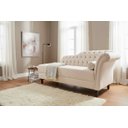 Ver imagem 1 de Recamier Decorativo Divã Styllus Lado Esquerdo Bouclé Bege