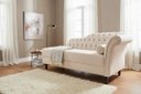 Ver imagem 1 de Recamier Decorativo Divã Styllus Lado Esquerdo Bouclé Bege
