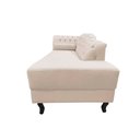 Ver imagem 6 de Recamier Decorativo Divã Styllus Lado Esquerdo Bouclé Bege