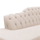 Ver imagem 5 de Recamier Decorativo Divã Styllus Lado Esquerdo Bouclé Bege