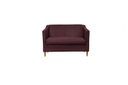 Ver imagem 3 de Kit Namoradeira e 2 Poltronas Titânio Suede Bordô
