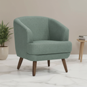 Ver imagem 1 de Poltrona para Sala de Estar Pés em Madeira Tamara