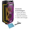 Caixa Som Torre 2000w Rms Portátil Bluetooth Amplificada Fm Usb Bivolt Vibe Sound Vs004 - V8 Party - 5