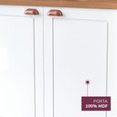 Ver mais imagens de Cozinha Pérola 2 Peças Balcão 3 Gavetas 2 Portas e Balcão 2 Portas Yescasa Branco/Freijó