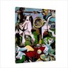 Quadro Reprodução El Rapto De Las Sabinas 95x63 Moldura Interna - 1