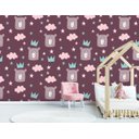 Ver imagem 1 de Papel de Parede Infantil - Coruja, Coelho e Urso 3 Arte Destaque 1,50 Metros