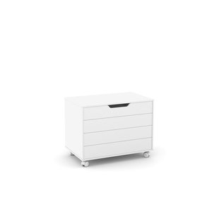 Bau Toy Laqueado Branco Soft Matic
