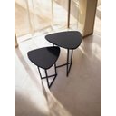 Ver imagem 4 de Mesa Lateral Sofa Moderna Jade New Kit com 2 Industrial Luxo