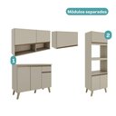 Ver mais imagens de Armário de Cozinha Completa C Balcão Atlanta Essence Carraro Amêndoa