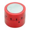 Timer de Cozinha 6,5 Cm Linha Essencialy Cor Vermelho/Cinza Moda do Chef - 4