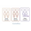 Ver imagem 6 de Cama Box Baú Queen + Colchão Molas Kappesberg Ensacadas Serene + Base Crc Courano White