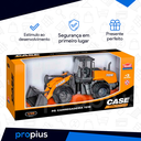 Ver imagem 7 de Trator Pá Carregadeira Mecânica Agrícola Enchedeira Infantil Concha Mini Miniatura Articulado Crian