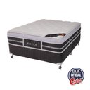 Ver imagem 1 de Cama Box + Colchão Castor Casal Eurotop Summer & Winter One Face Pocket 138x188x61cm