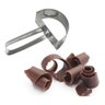 Raspador Chocolate Meia Lua Aço Inox Raspa Chocolate - 1