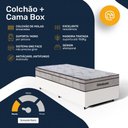 Ver imagem 4 de Cama Box com Colchão Ortobom de Molas Ensacadas Pillow In Pro Vida Solteiro 88cm