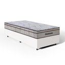 Ver imagem 1 de Cama Box com Colchão Ortobom de Molas Ensacadas Pillow In Pro Vida Solteiro 88cm