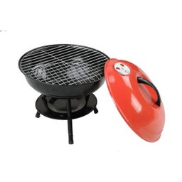 Churrasqueira portátil com tampa - 4