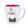 Caneca fondue - amor infinito - 2