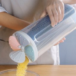 Pote de Armazenamento Plástico com 4 Divisórias - 2,8 Litros - 3