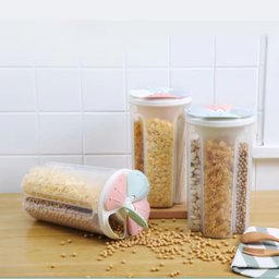 Pote de Armazenamento Plástico com 4 Divisórias - 2,8 Litros - 9