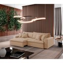 Ver imagem 1 de Sofá Zen Linho 02 Módulos 100 Cm B25 Meu Sofá Online