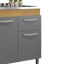 Ver imagem 5 de Balcão 1,19 para Pia Home – 3 Portas 1 Gaveta Mdp 120cm – Fiorello